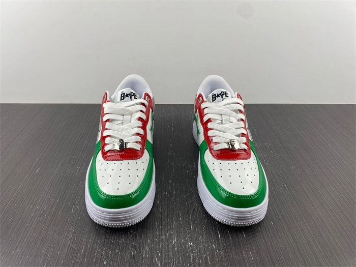 QuickDry A Bathing Ape Bape Sta Low Green White Red 5327
