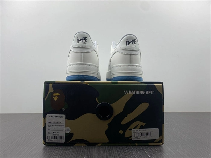 A Bathing Ape Bape Sta white Timeless 5332
