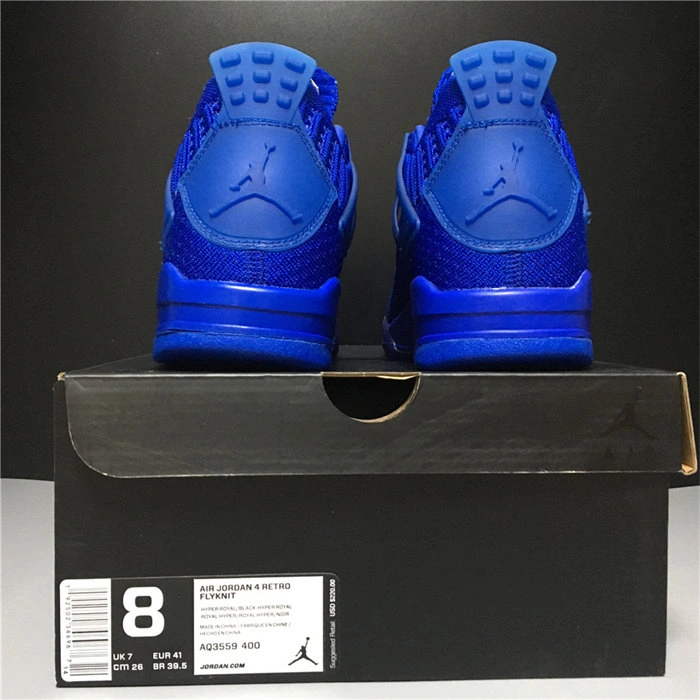 Jordan 4 Retro Flyknit Royal AQ3559- Bold 3972