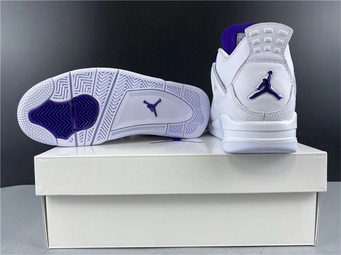 OdorResistant Jordan 4 Retro Metallic Purple 408452- 3966