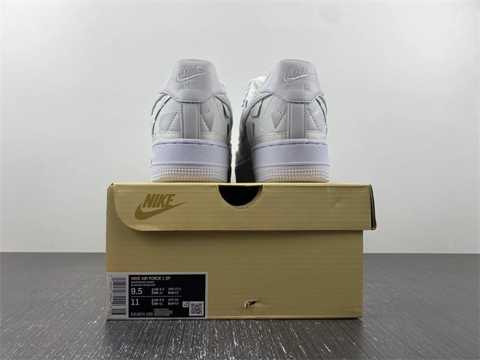 S*pportive nike air force 1 low sp billie eilish triple white dz3674- 5121