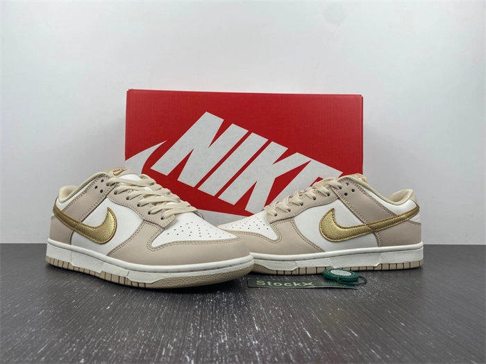 S*pportive nike dunk low phantom metallic gold dx5930- 4594