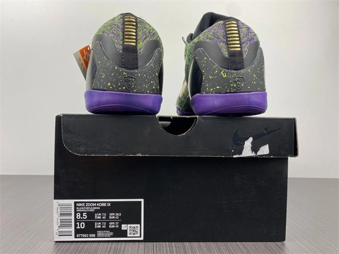 S*pportive nike kobe 9 low mamba moment 677992- 5018
